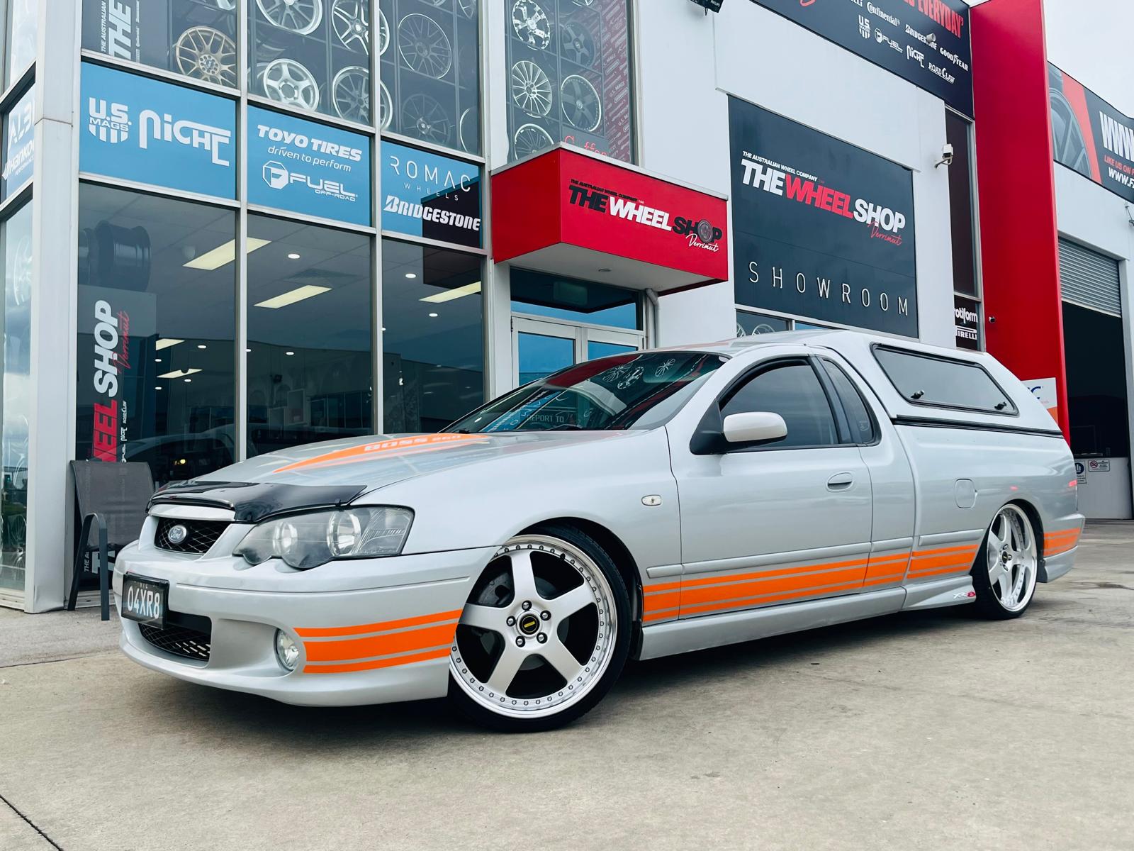 FORD UTE WITH SIMMONS WHEELS |  | FORD